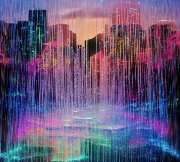 数字水幕，一场视觉盛宴，视觉盛宴！